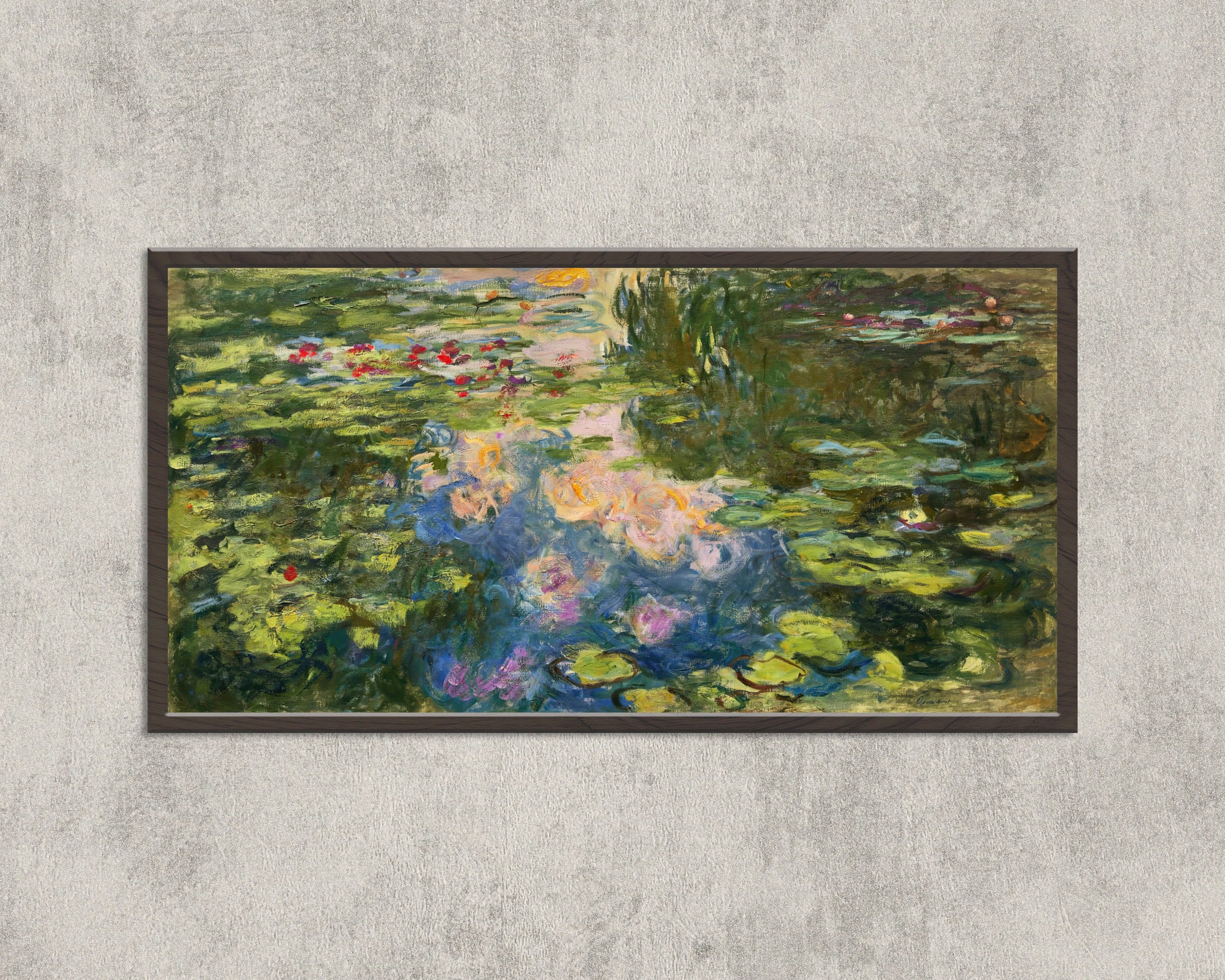 Claude Monet — The Water Lily Pond (Le Bassin aux nymphéas) | Fine Art Print