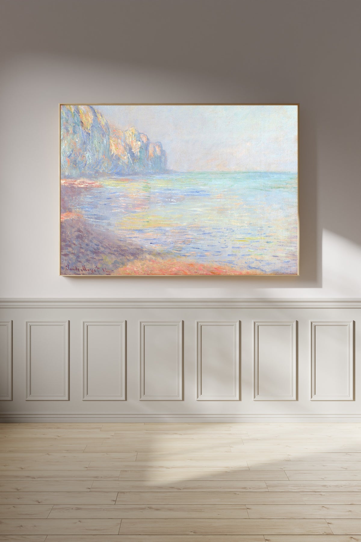 Claude Monet — Misty Morning at Pourville (Le Matin, temps brumeux) | Fine Art Print