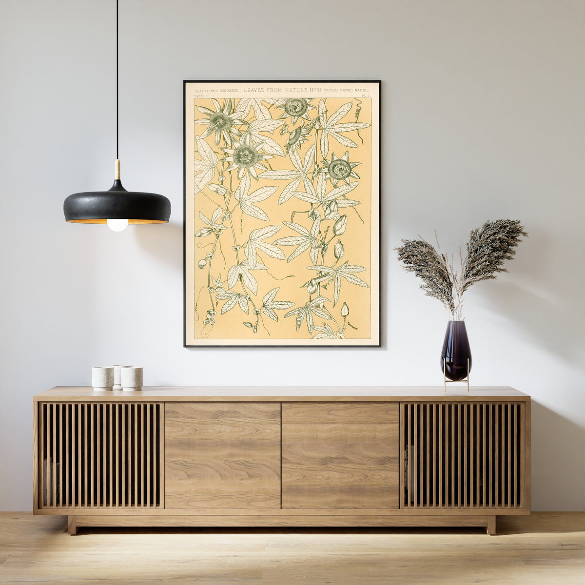 Owen Jones — Leaves from Nature No. 10 | Grammar of Ornament Design Print