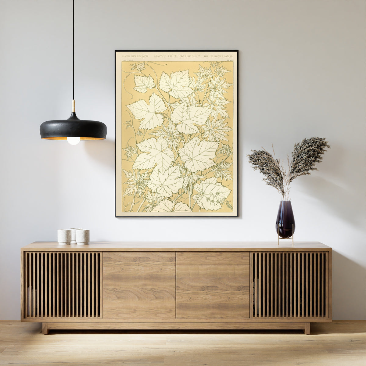 Owen Jones — Leaves from Nature No. 2 | Grammar of Ornament Design Print
