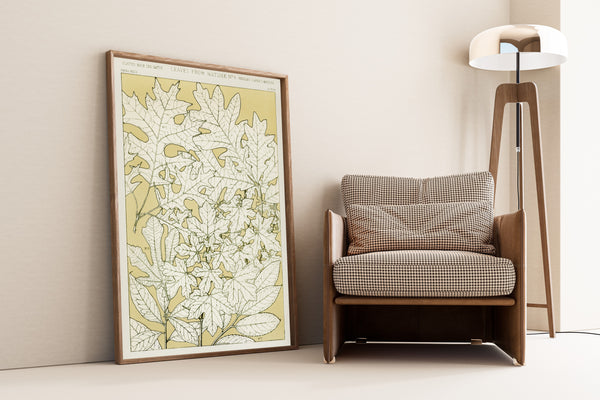 Owen Jones — Leaves from Nature No. 4 | Grammar of Ornament Design Print
