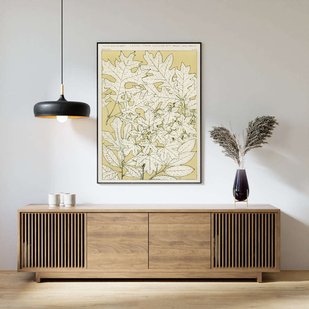 Owen Jones — Leaves from Nature No. 4 | Grammar of Ornament Design Print