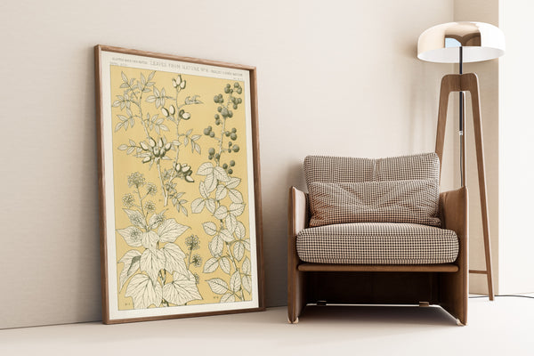 Owen Jones — Leaves from Nature No. 6 | Grammar of Ornament Design Print