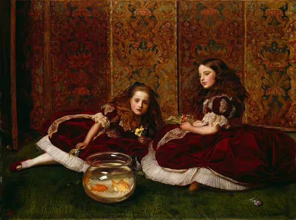 John Everett Millais — Leisure Hours | Pre-Raphaelite Art Print