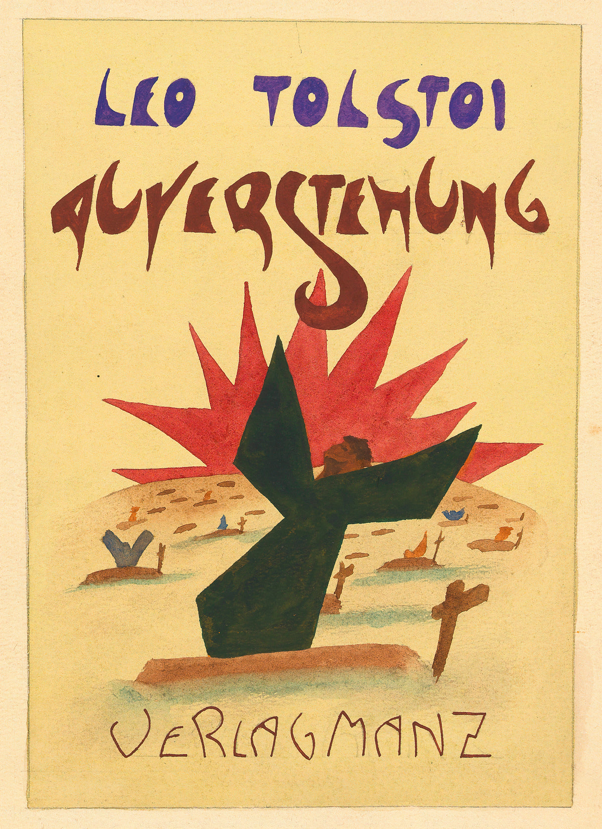 Karl Wiener — Leo Tolstoi: Auferstehung (Resurrection) | Vintage Poster Print