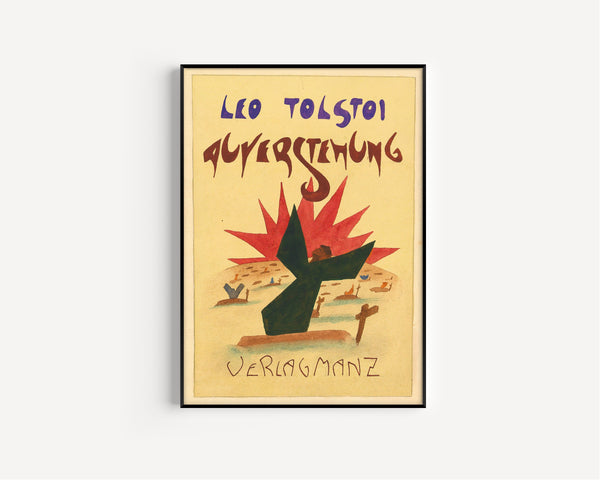 Karl Wiener — Leo Tolstoi: Auferstehung (Resurrection) | Vintage Poster Print