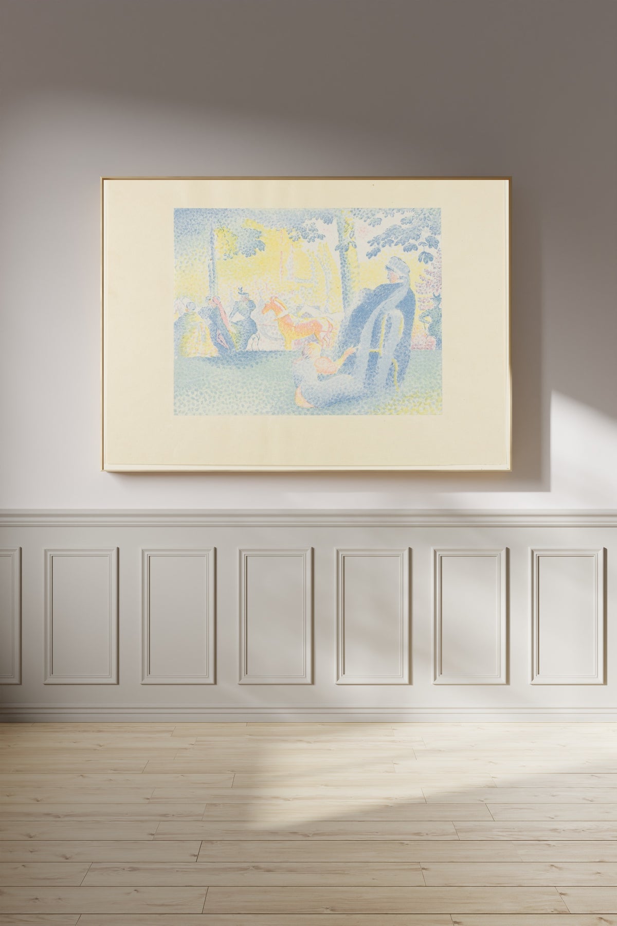 Henri-Edmond Cross — Les Champs-Élysées | Lithograph Print