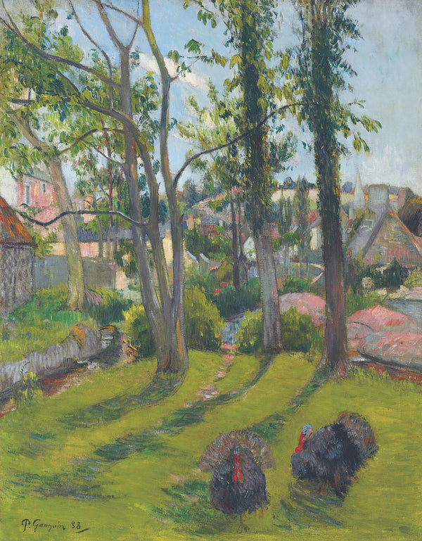 Paul Gauguin — Les Dindons, Pont-Aven (The Turkeys) | Fine Art Print