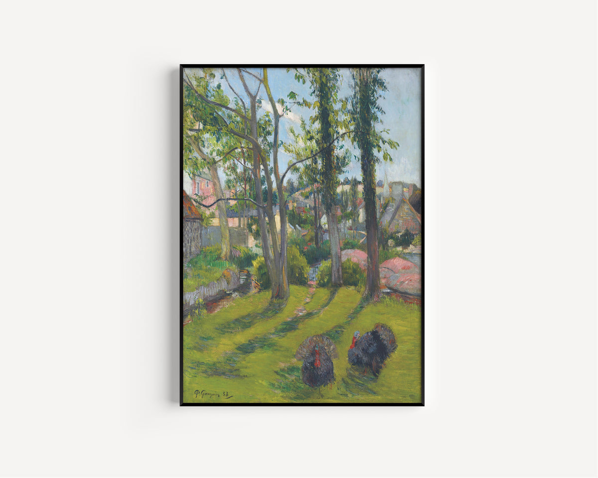 Paul Gauguin — Les Dindons, Pont-Aven (The Turkeys) | Fine Art Print
