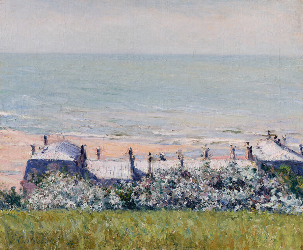Gustave Caillebotte — Les toits de l’Hôtel des Roches Noires, Trouville | Fine Art Print