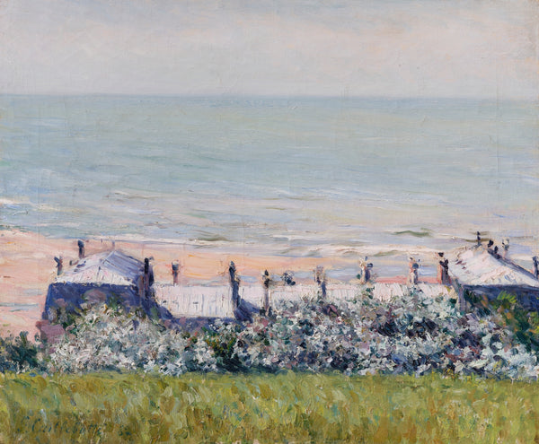 Gustave Caillebotte — Les toits de l’Hôtel des Roches Noires, Trouville | Fine Art Print
