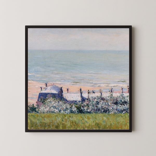Gustave Caillebotte — Les toits de l’Hôtel des Roches Noires, Trouville | Fine Art Print