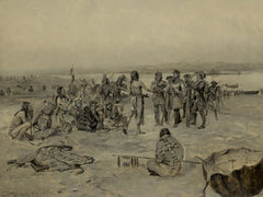 Charles M. Russell — Lewis and Clark Meeting the Mandans | Western Art Print