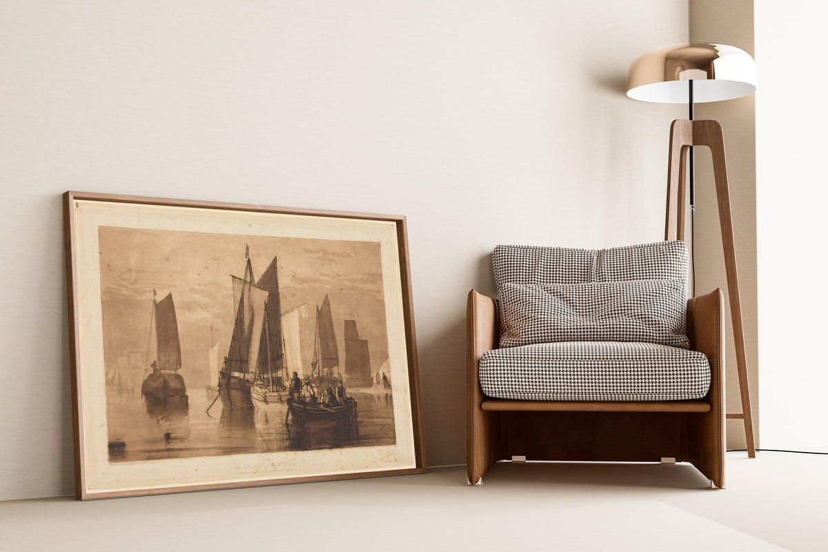 J.M.W. Turner — Liber Studiorum: Calm | Mezzotint Print