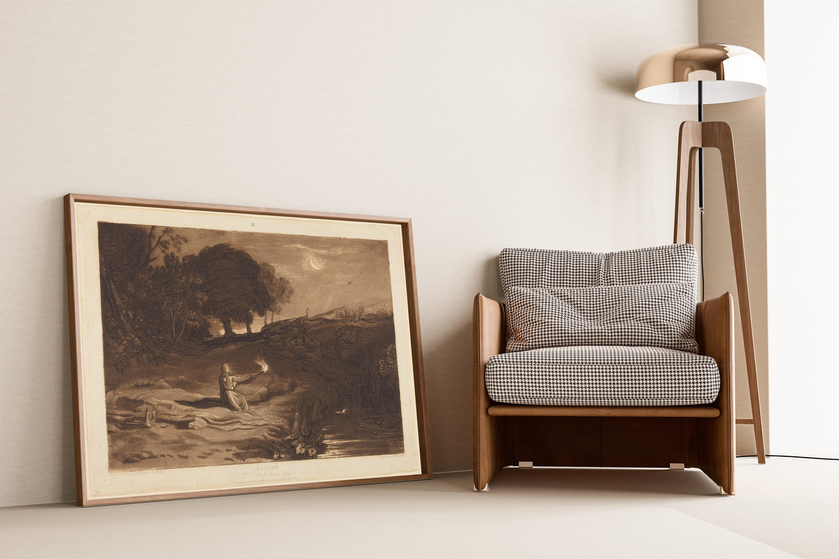 J.M.W. Turner — Liber Studiorum: Rispah | Mezzotint Print