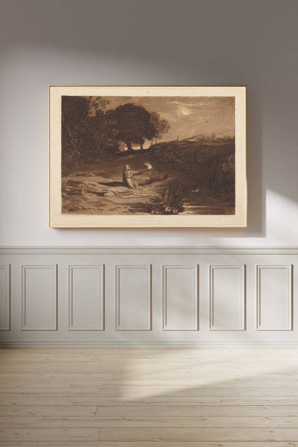 J.M.W. Turner — Liber Studiorum: Rispah | Mezzotint Print