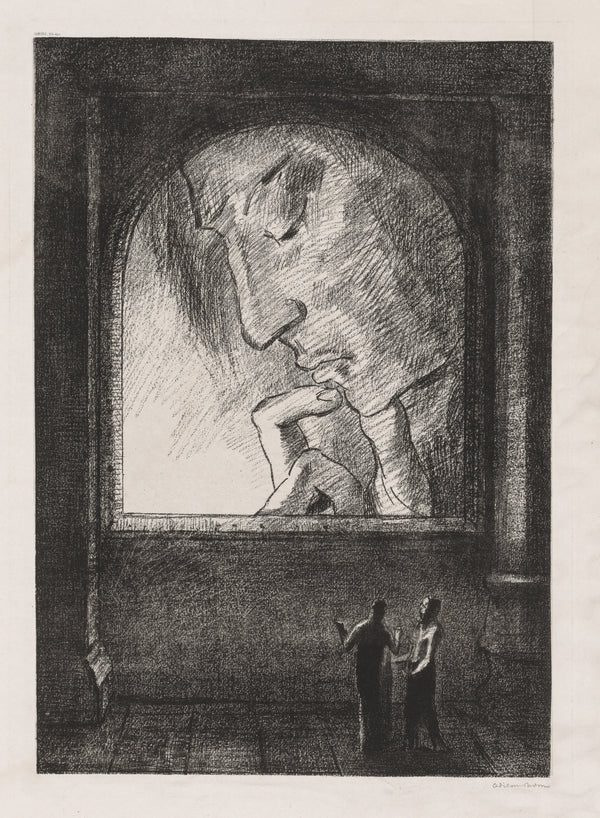 Odilon Redon — Light | Symbolist Art Print
