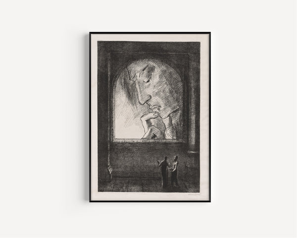 Odilon Redon — Light | Symbolist Art Print