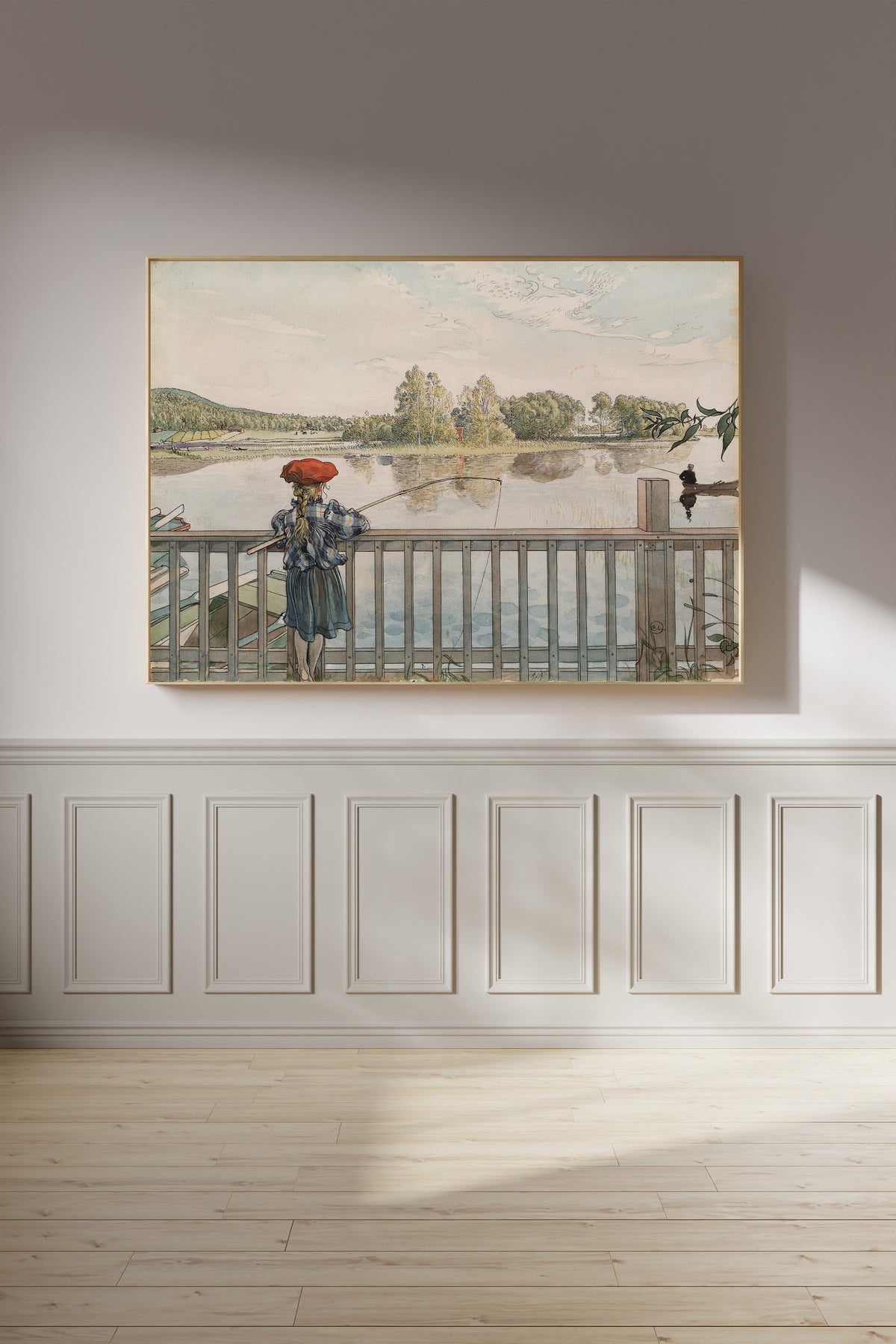 Carl Larsson — Lisbeth Angling | Swedish Watercolour Print