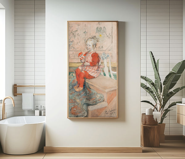 Carl Larsson — Lisbeth | Swedish Watercolour Print