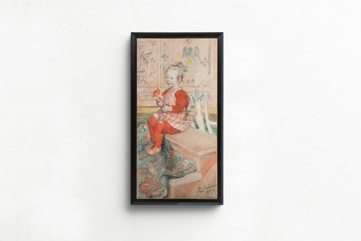 Carl Larsson — Lisbeth | Swedish Watercolour Print