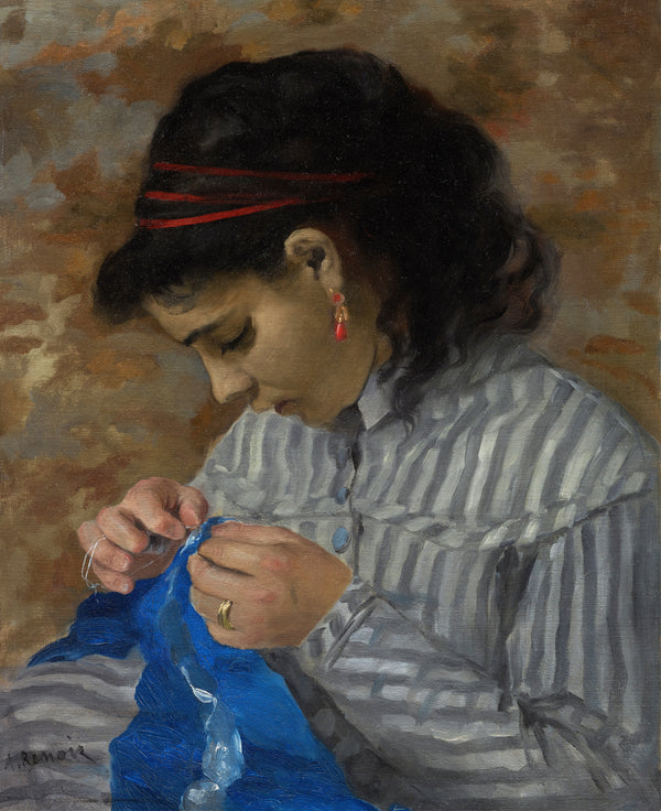 Pierre-Auguste Renoir — Lise Sewing | Fine Art Print