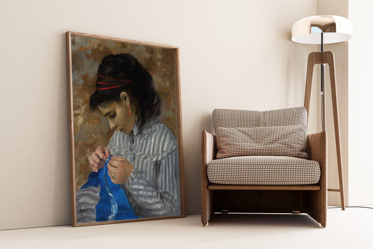 Pierre-Auguste Renoir — Lise Sewing | Fine Art Print