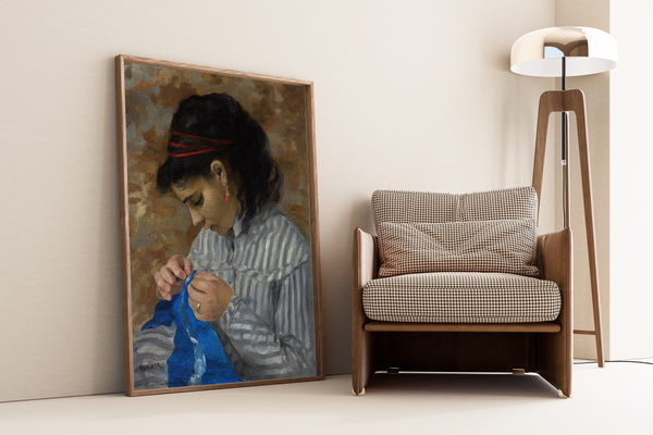 Pierre-Auguste Renoir — Lise Sewing | Fine Art Print