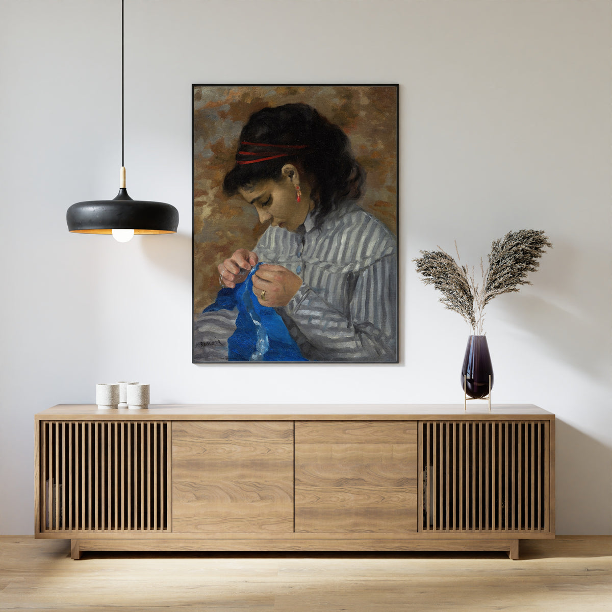Pierre-Auguste Renoir — Lise Sewing | Fine Art Print