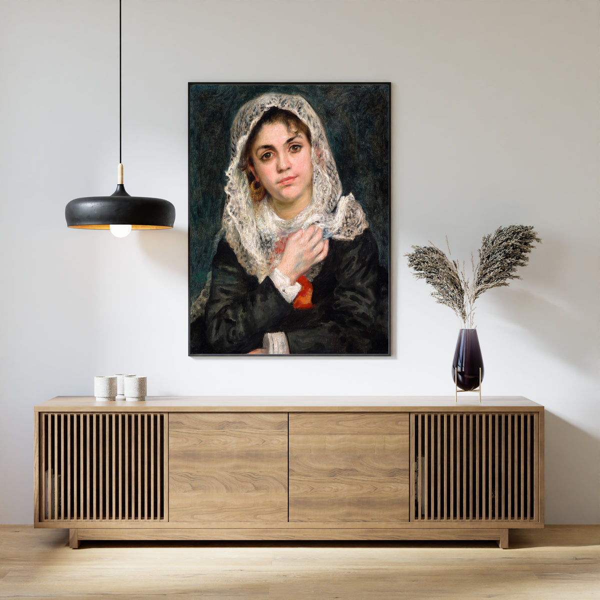 Pierre-Auguste Renoir — Lise in a White Shawl | Fine Art Print