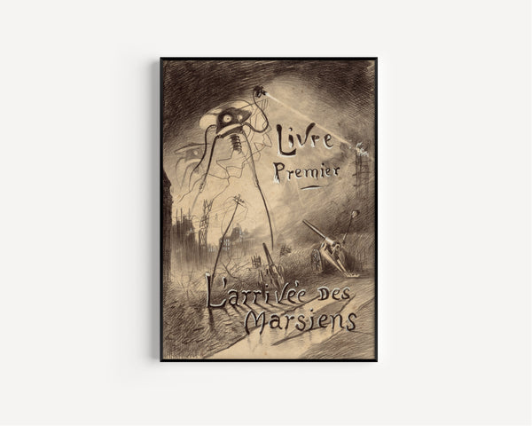 Henrique Alvim Corrêa — Livre Premier: L'Arrivée des Marsiens | Fine Art Print