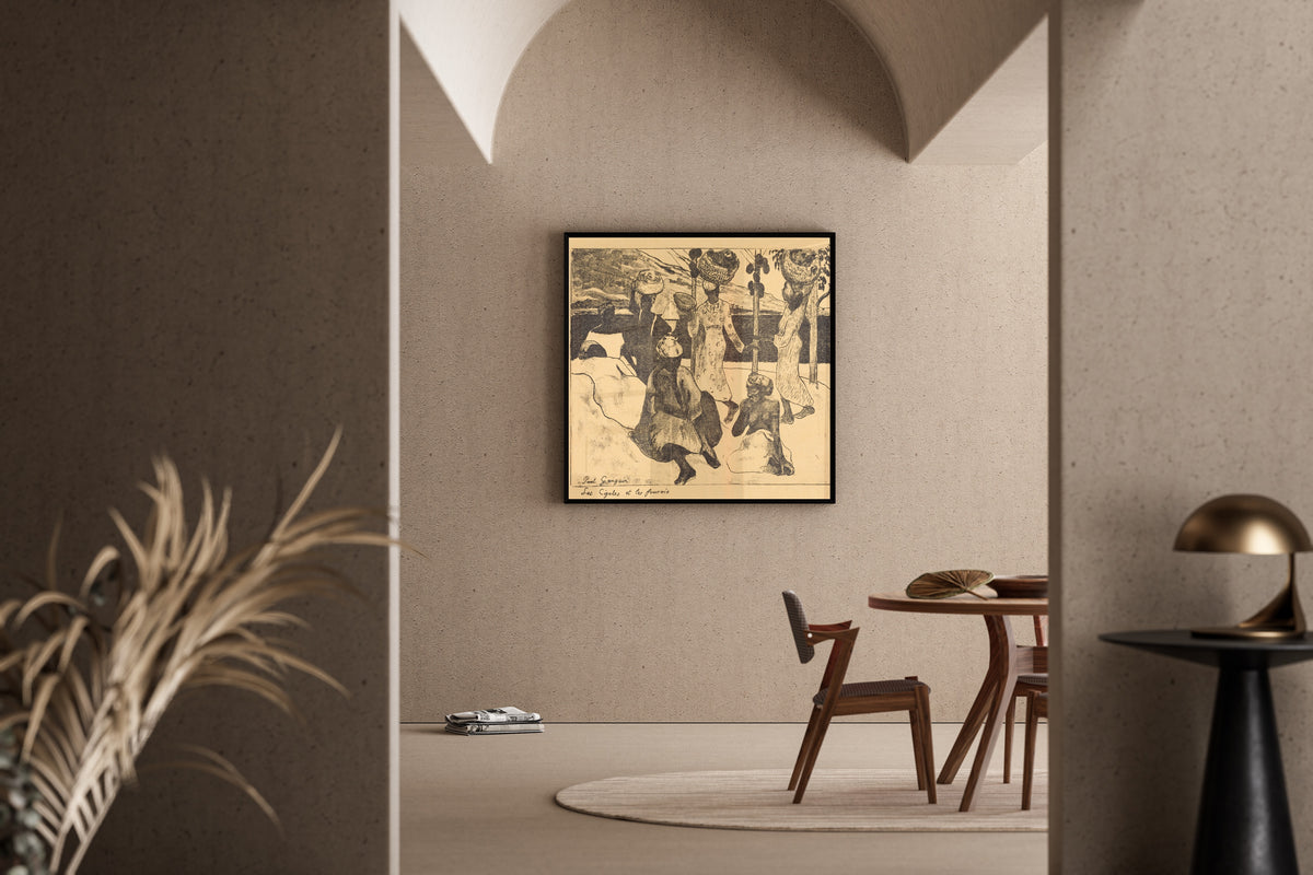 Paul Gauguin — Locusts and Ants: A Memory of Martinique | Lithograph Print