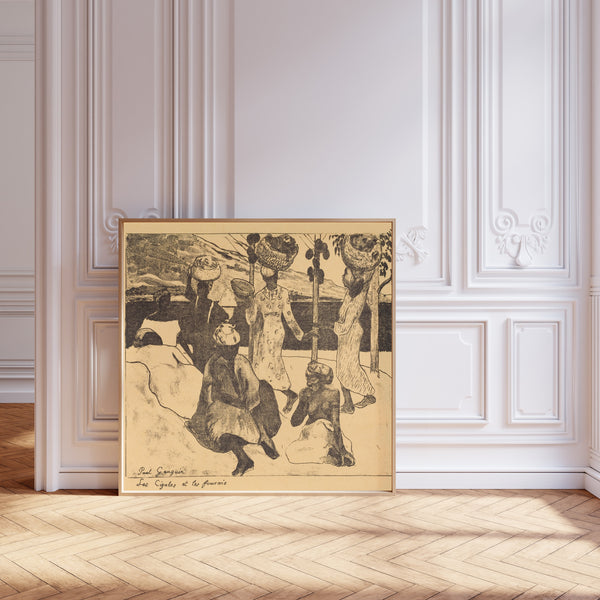 Paul Gauguin — Locusts and Ants: A Memory of Martinique | Lithograph Print