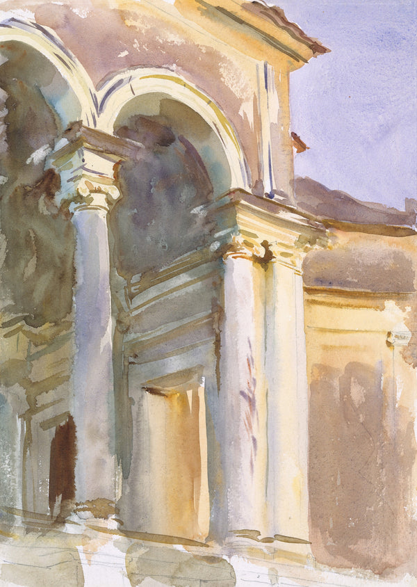 John Singer Sargent — Loggia, Villa Giulia, Rome | Fine Art Print