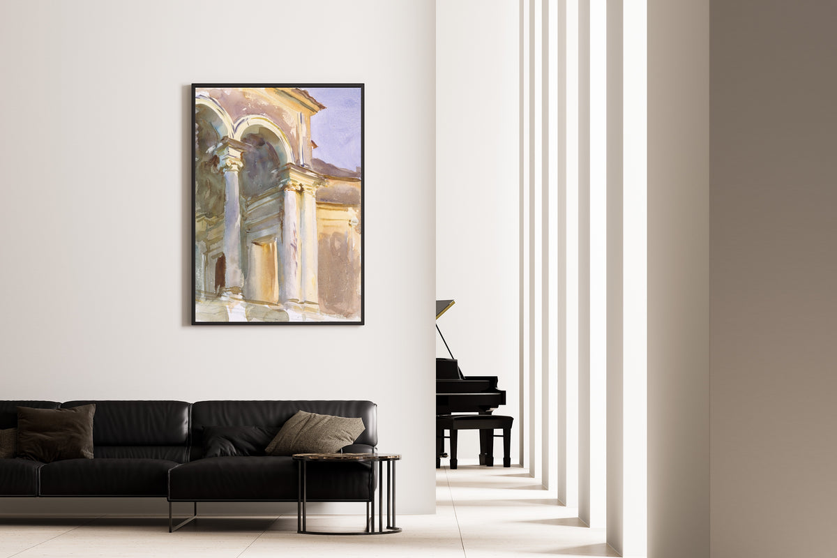 John Singer Sargent — Loggia, Villa Giulia, Rome | Fine Art Print