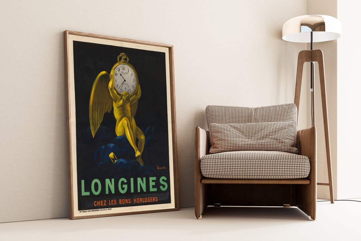 Leonetto Cappiello — Longines chez les bons horlogers | Vintage Poster Print