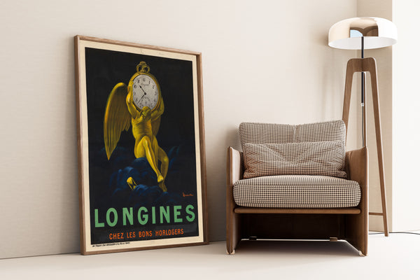 Leonetto Cappiello — Longines chez les bons horlogers | Vintage Poster Print
