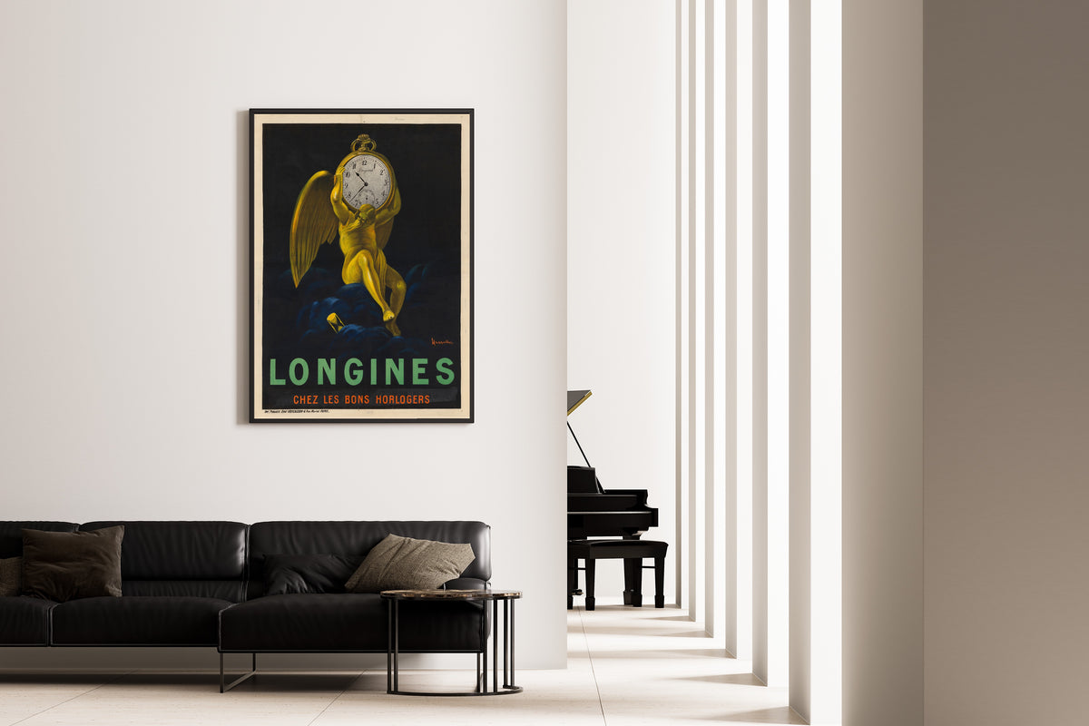 Leonetto Cappiello — Longines chez les bons horlogers | Vintage Poster Print