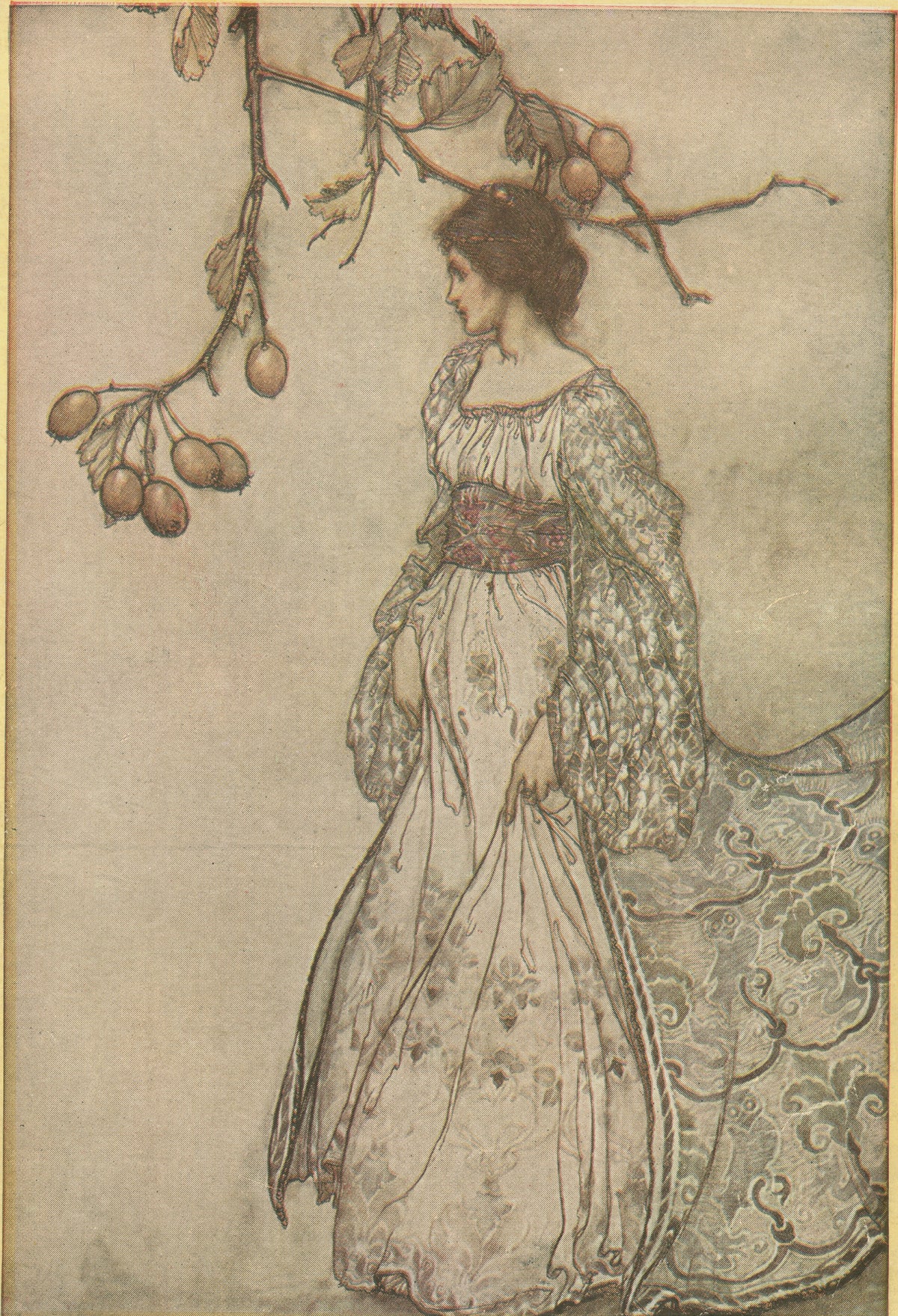 Arthur Rackham — Looking Very Undancey Indeed | Fairy Tale Illustration Print