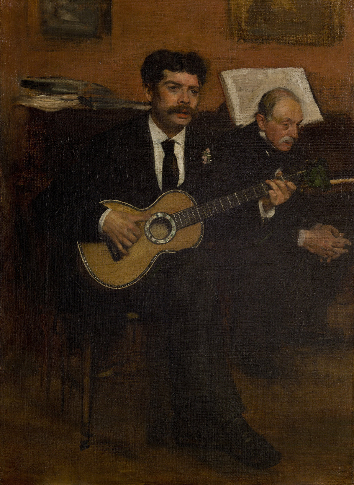 Edgar Degas — Lorenzo Pagans and Auguste De Gas | Fine Art Print