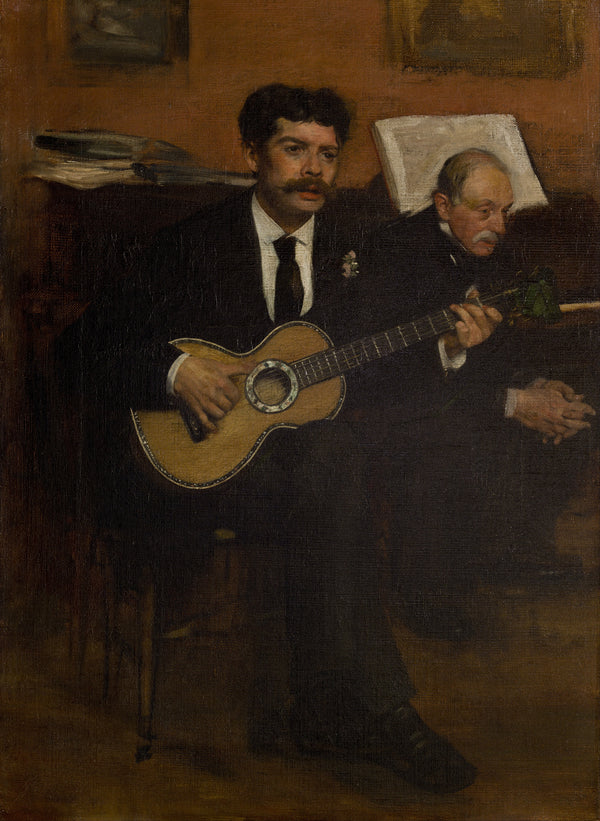 Edgar Degas — Lorenzo Pagans and Auguste De Gas | Fine Art Print