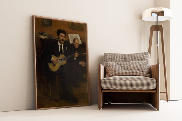Edgar Degas — Lorenzo Pagans and Auguste De Gas | Fine Art Print