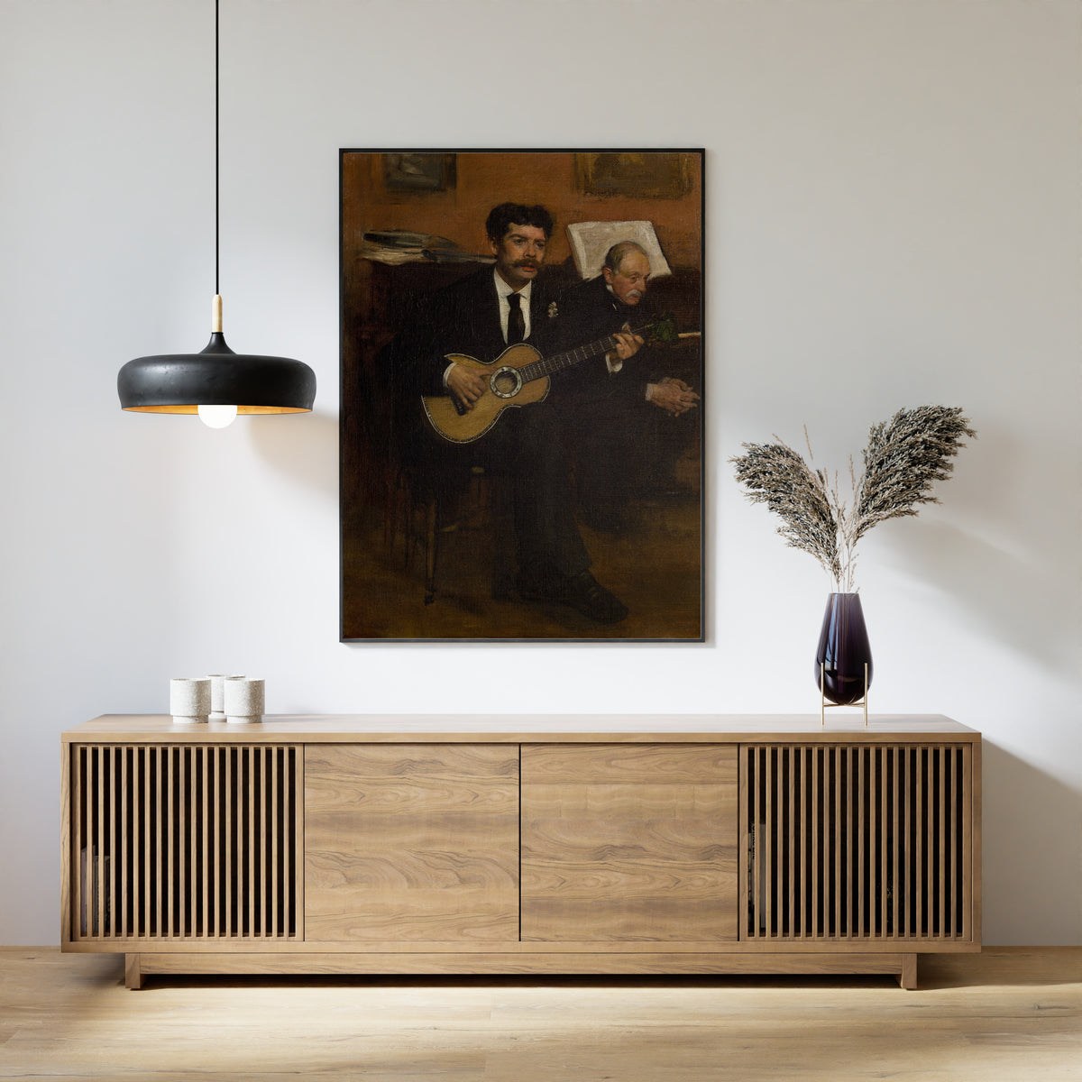 Edgar Degas — Lorenzo Pagans and Auguste De Gas | Fine Art Print