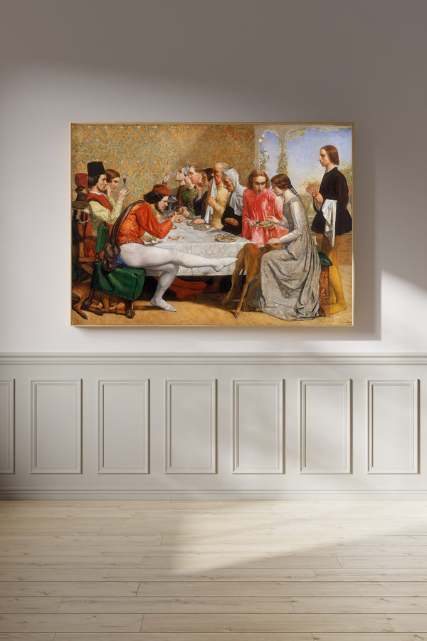 John Everett Millais — Lorenzo and Isabella | Pre-Raphaelite Art Print