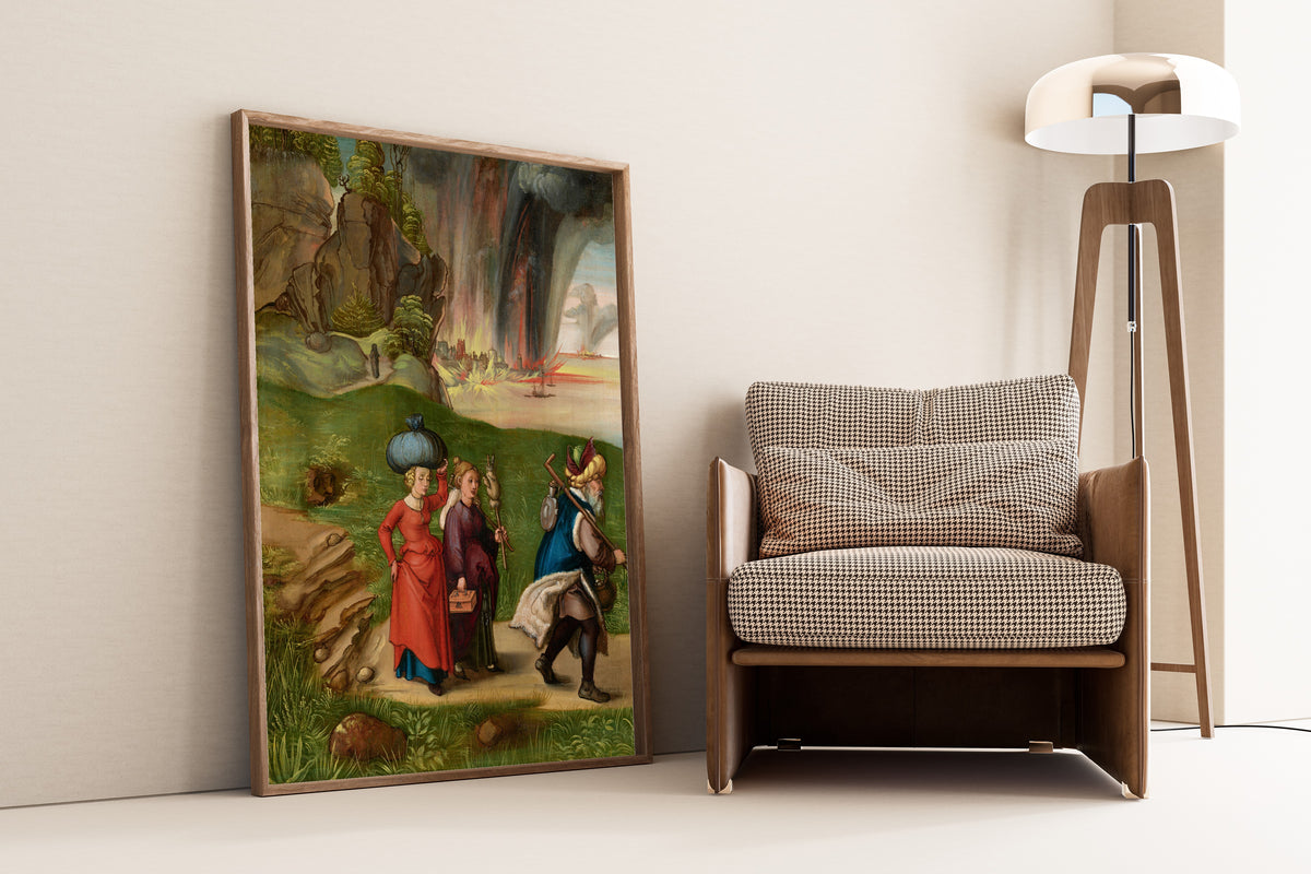 Albrecht Dürer — Lot and His Daughters | Fine Art Print