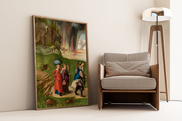 Albrecht Dürer — Lot and His Daughters | Fine Art Print