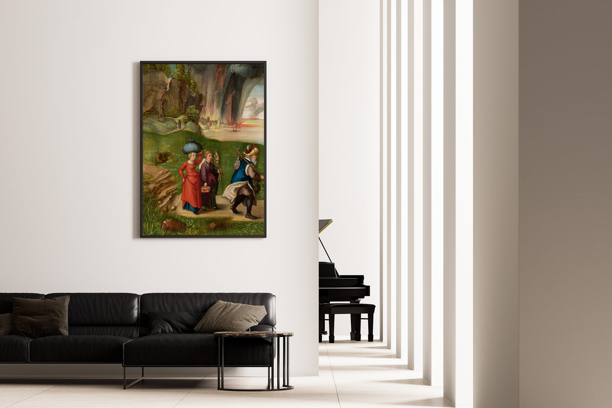 Albrecht Dürer — Lot and His Daughters | Fine Art Print