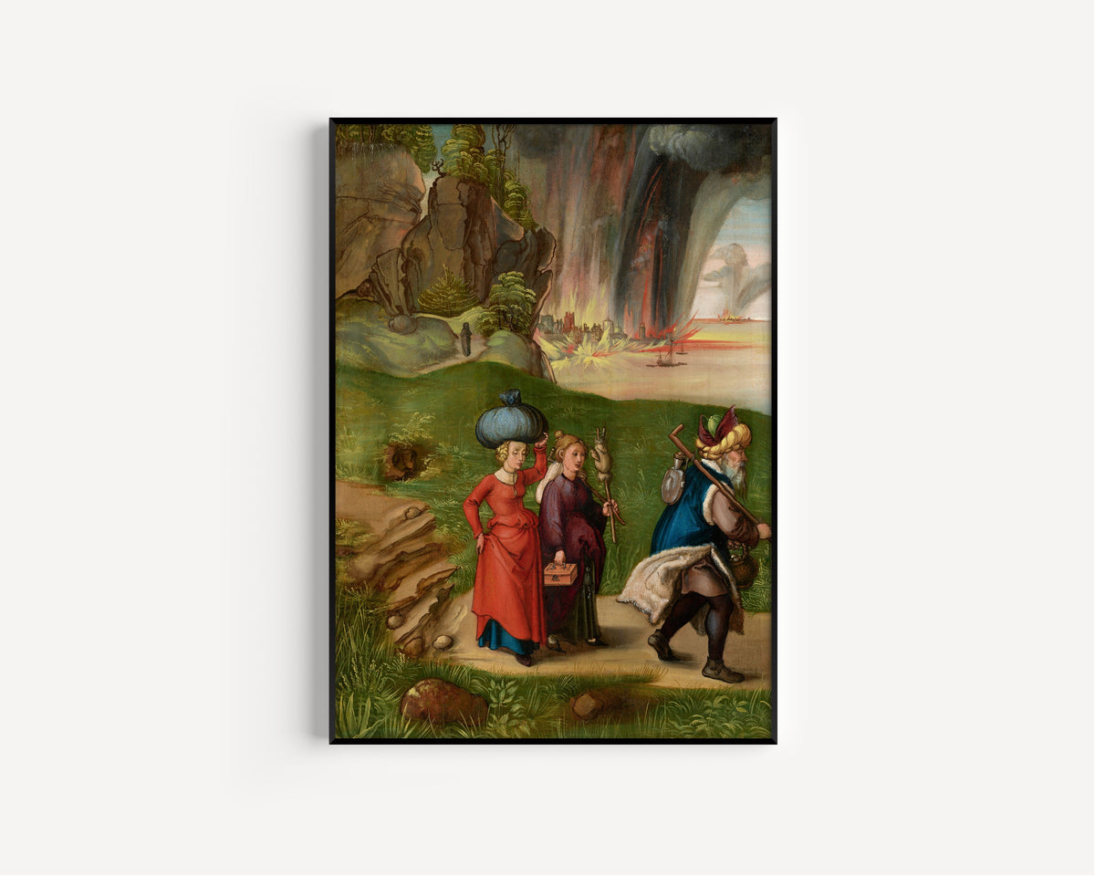 Albrecht Dürer — Lot and His Daughters | Fine Art Print