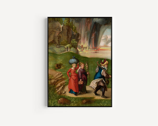 Albrecht Dürer — Lot and His Daughters | Fine Art Print