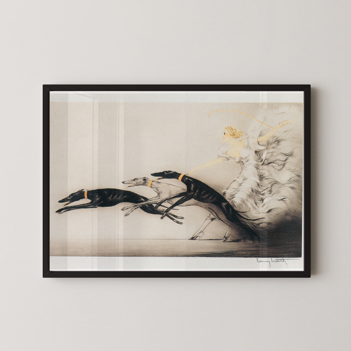 Louis Icart — Speed II | Art Deco Print
